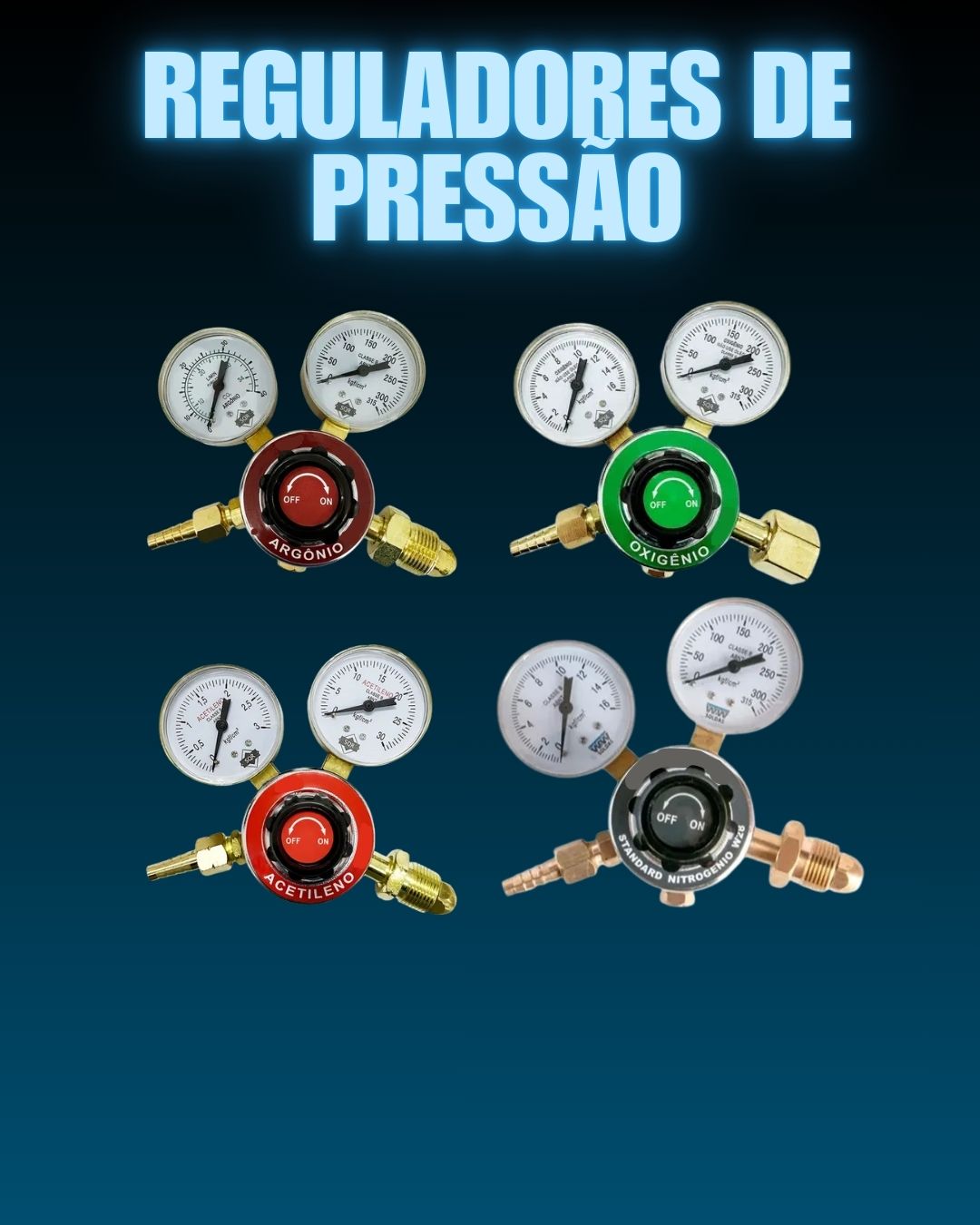 Reguladores de Pressão