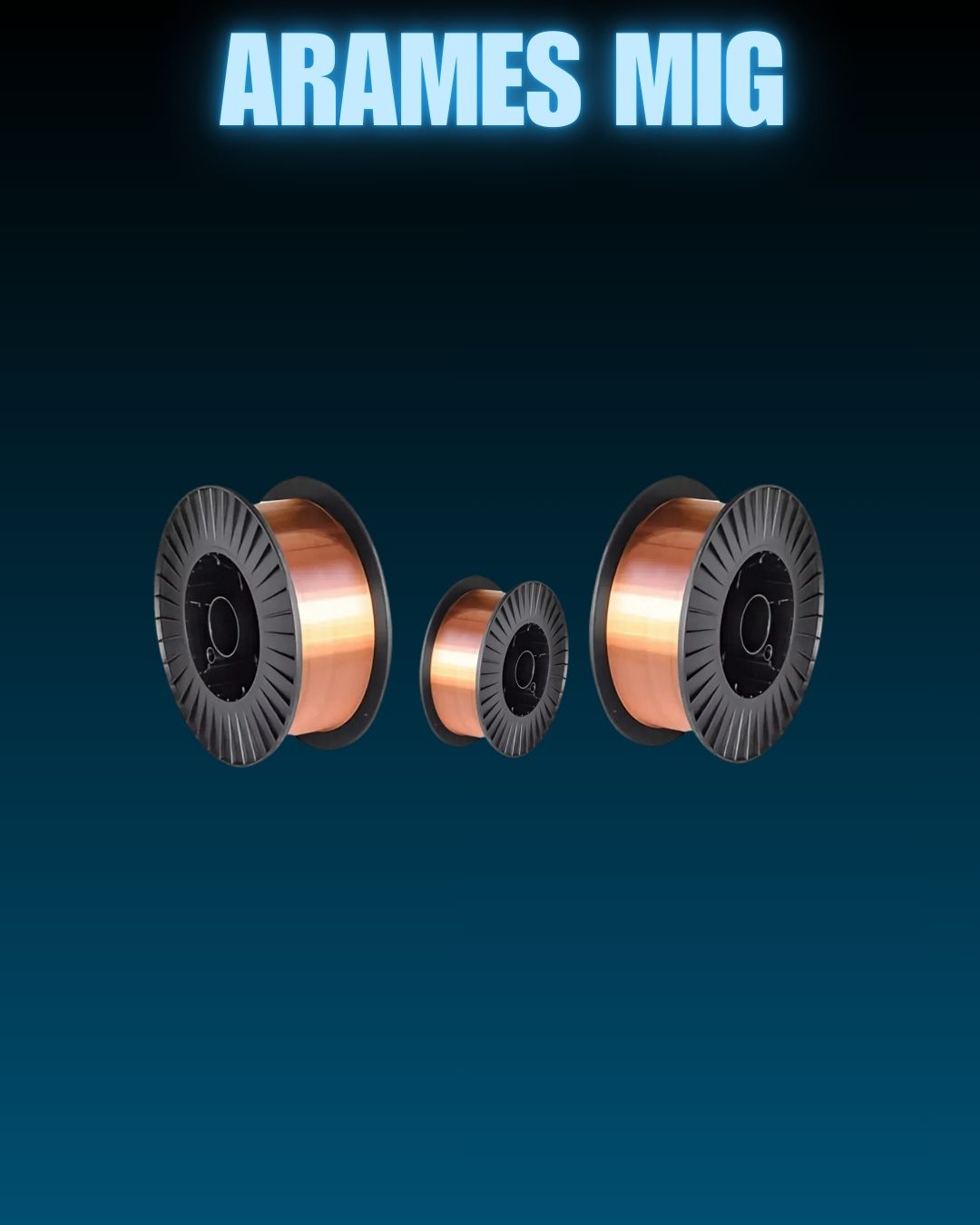 Rolos de arame para solda